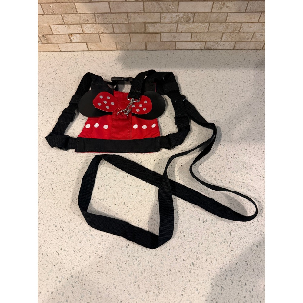 Disney Minnie Mouse Inspired Adjustable Dog Harness (Size Small/Medium)